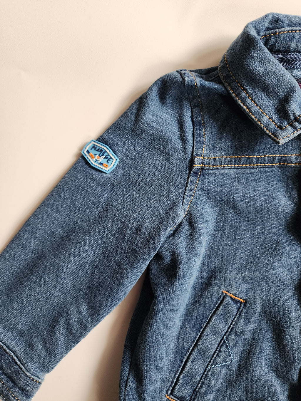 Veste en jean Sergent Major – 6 mois – Très bon état