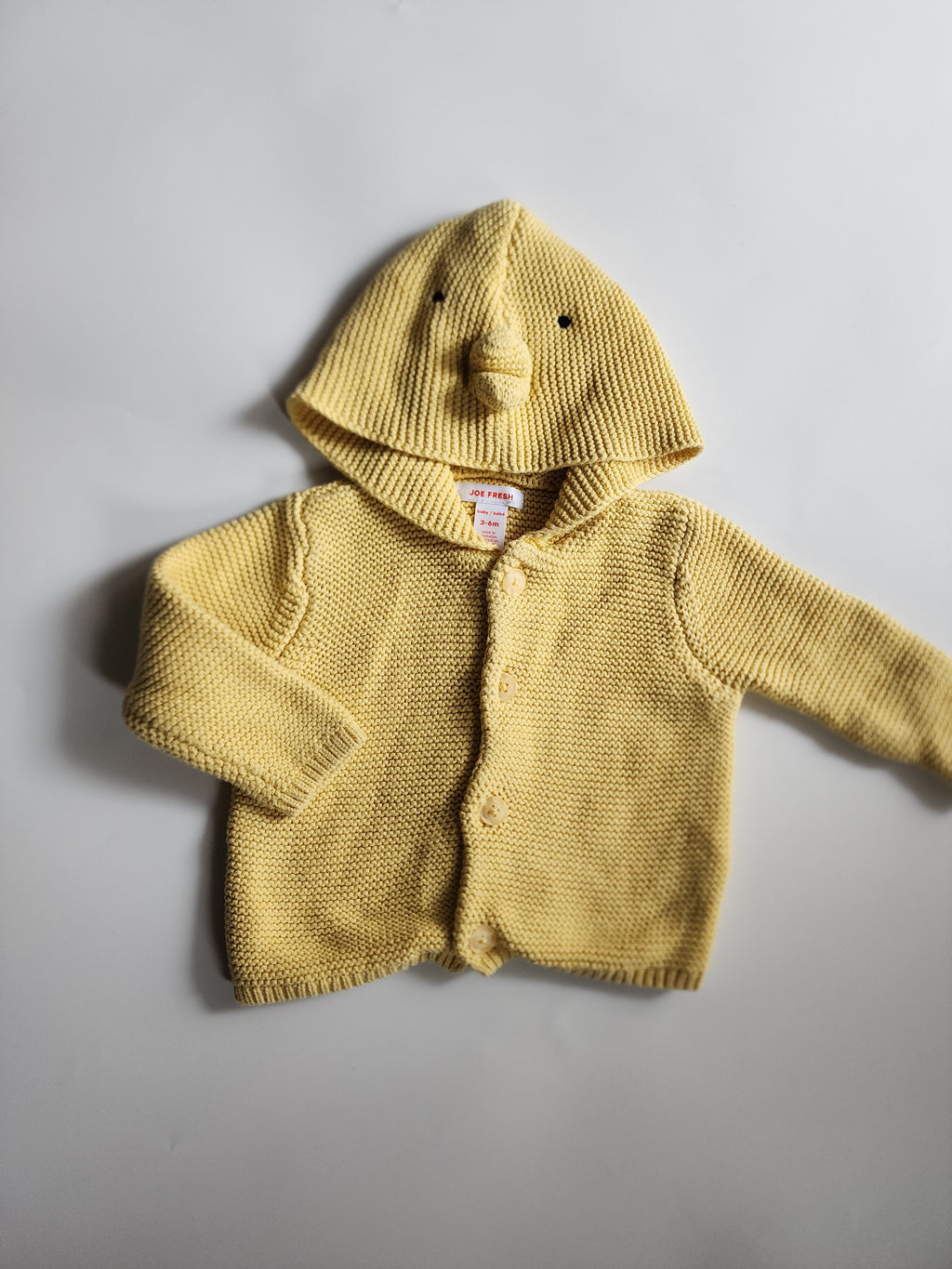 Gilet tricot à capuche Joe Fresh – 3-6 mois – Très bon état