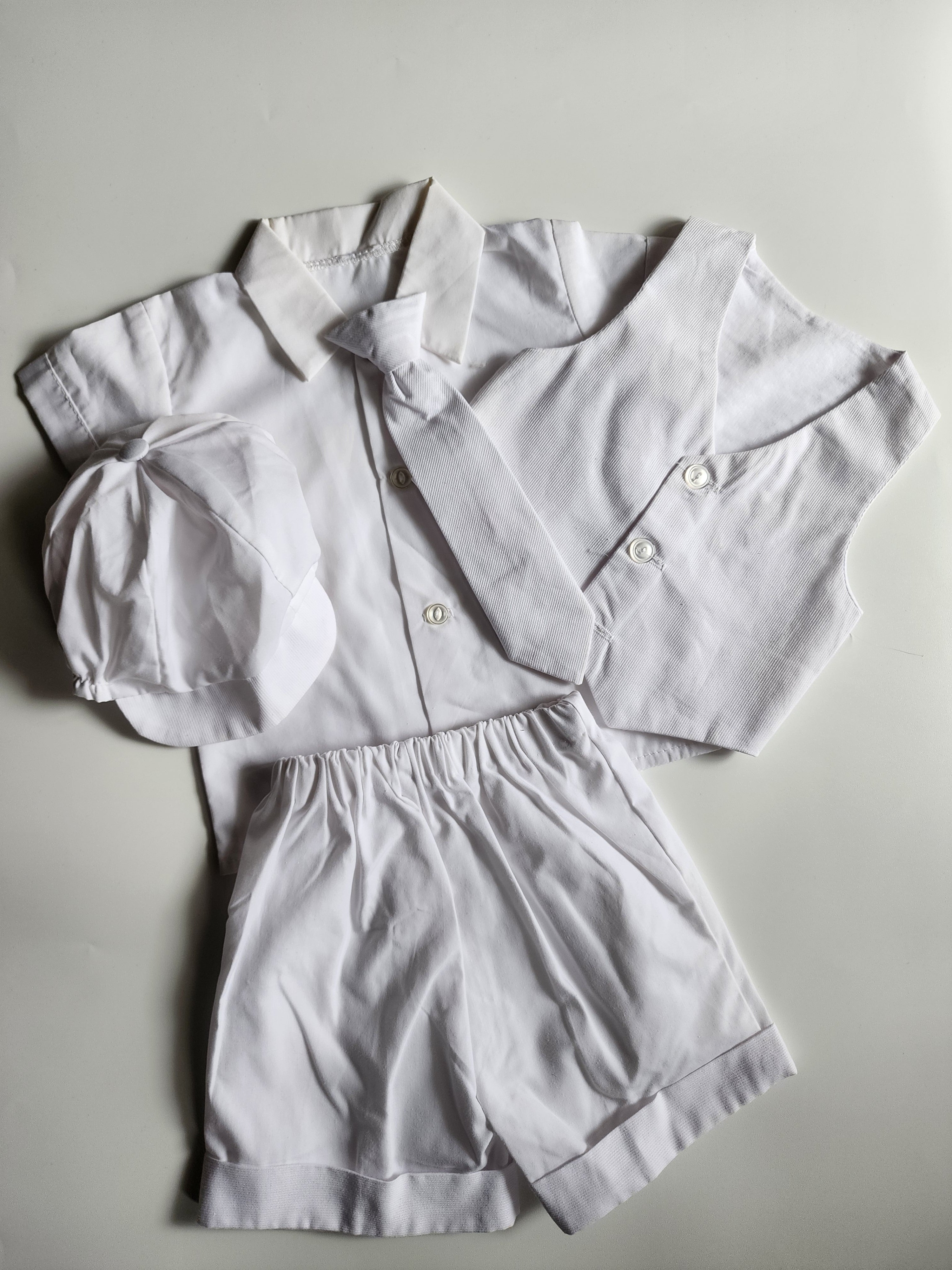 Ensemble 4 pièces 100% coton – 3-6 mois – Très bon état