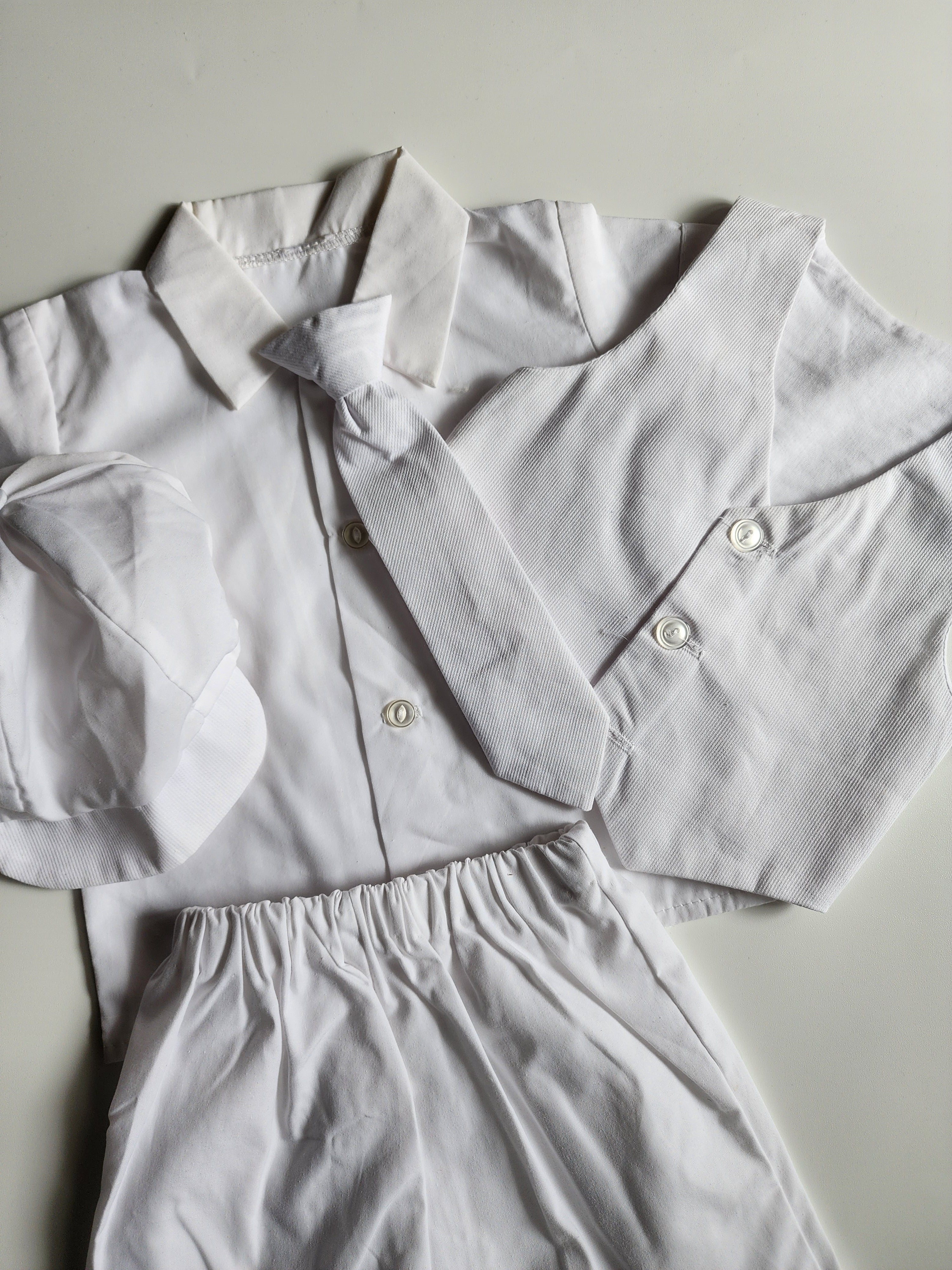 Ensemble 4 pièces 100% coton – 3-6 mois – Très bon état