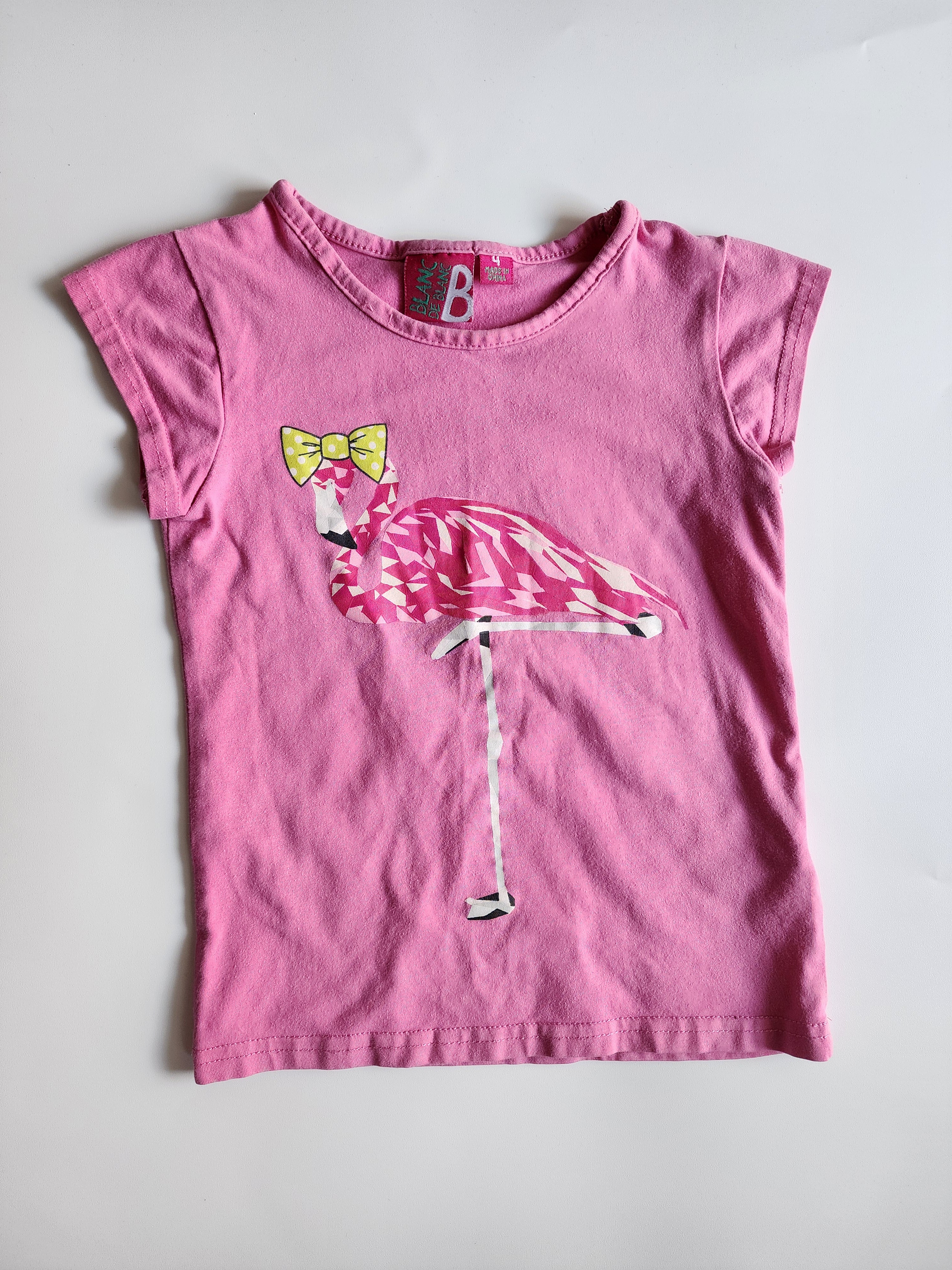 Tee-shirt  Blanc de Blanc – 4 ans – Très bon état