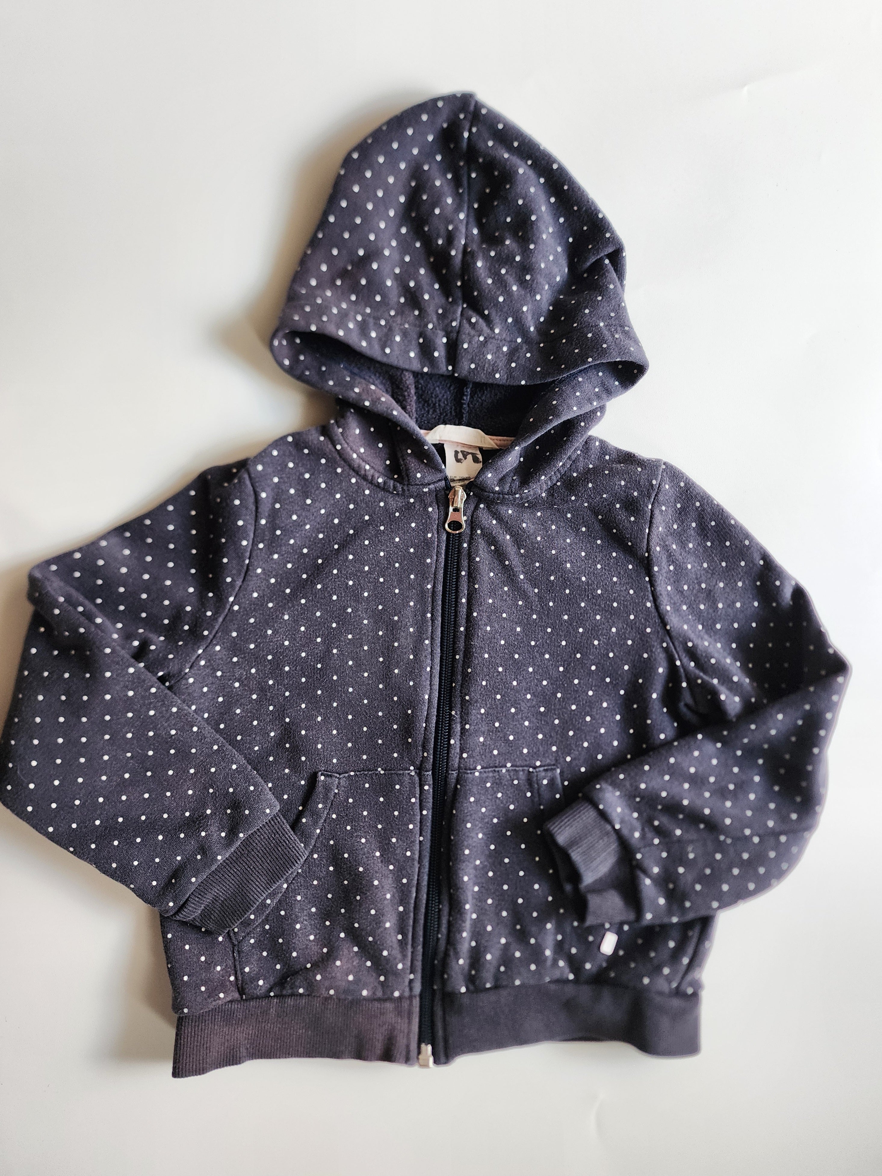 Sweat à capuche zip HM – 4/6 ans – Très bon état