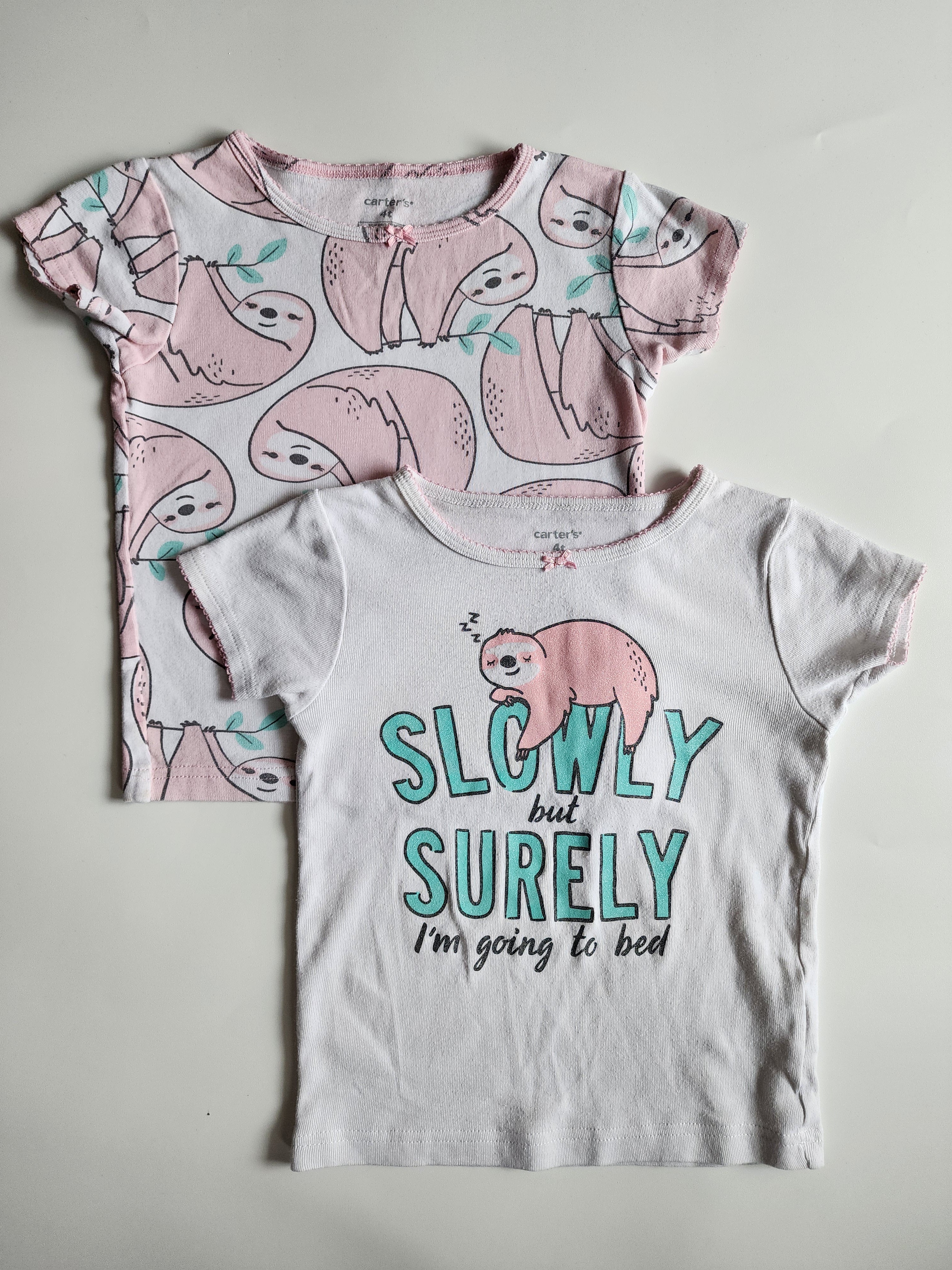 Lot 2 Tee shirts Carter's – 4 ans – Très bon état