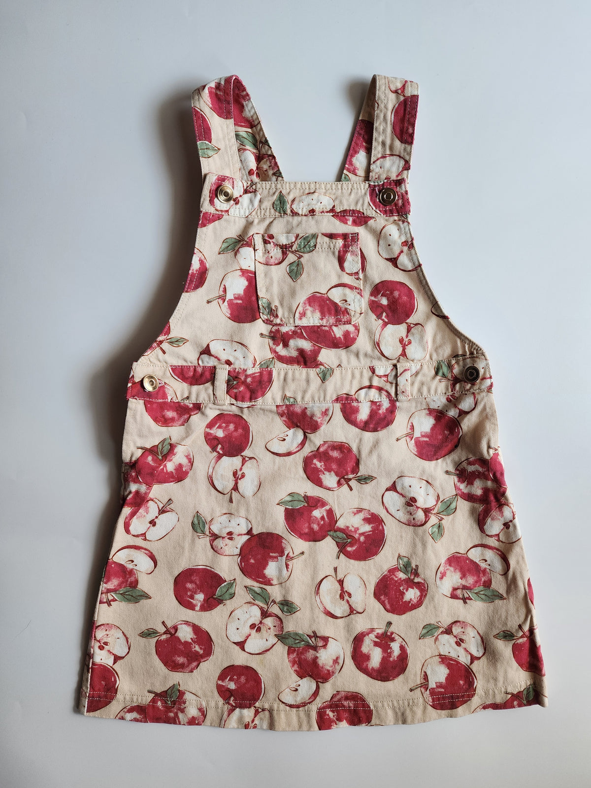 Robe salopette Happily Grey– 4-5 ans – Trés bon état
