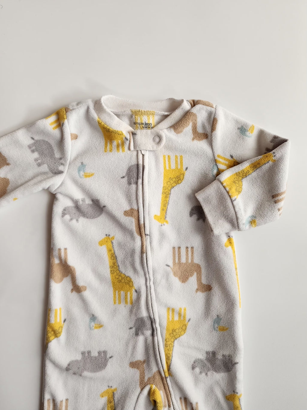 Lot 2 pyjamas polaire Carter's – 6-9 mois – Bon état
