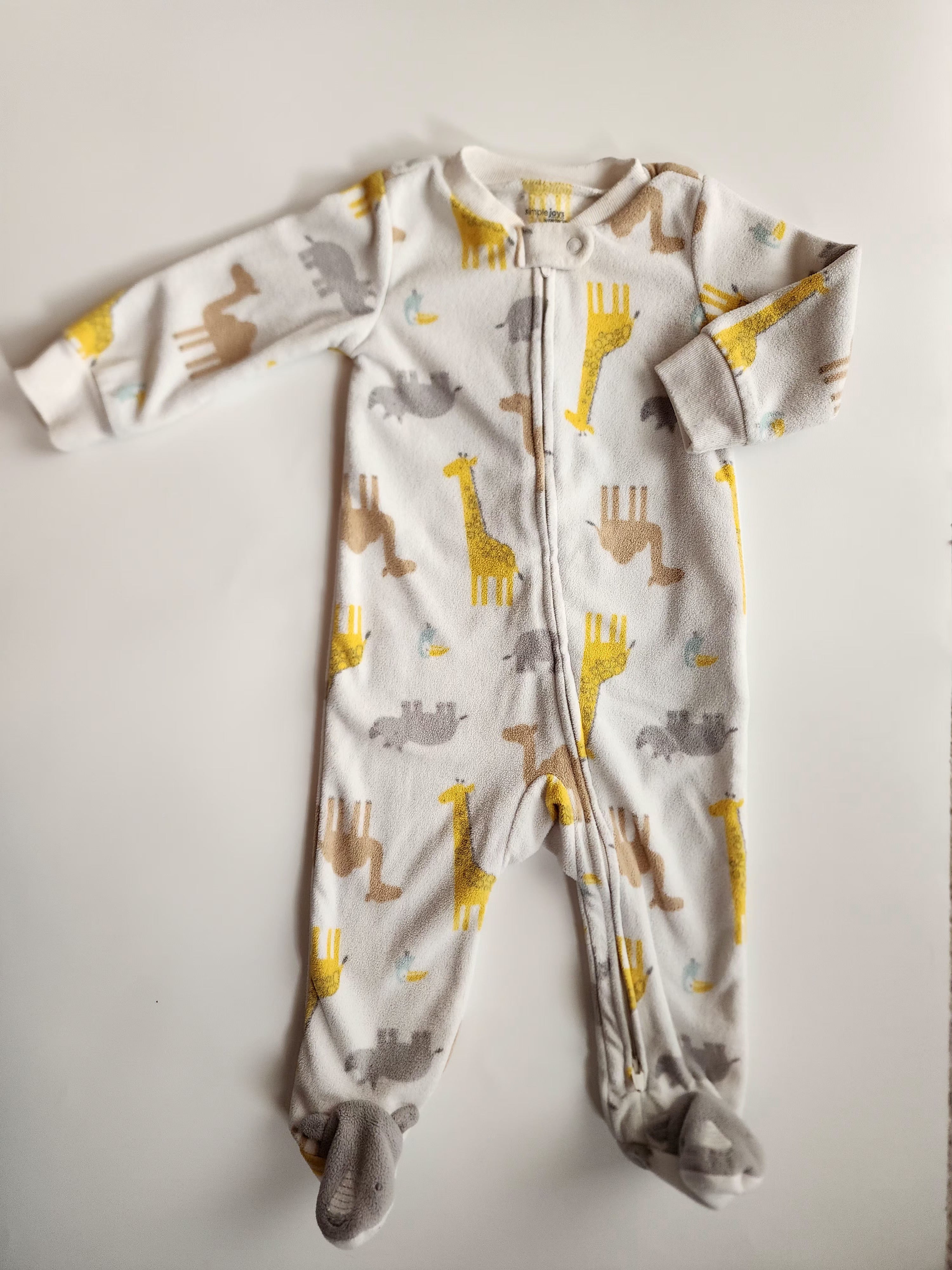 Lot 2 pyjamas polaire Carter's – 6-9 mois – Bon état
