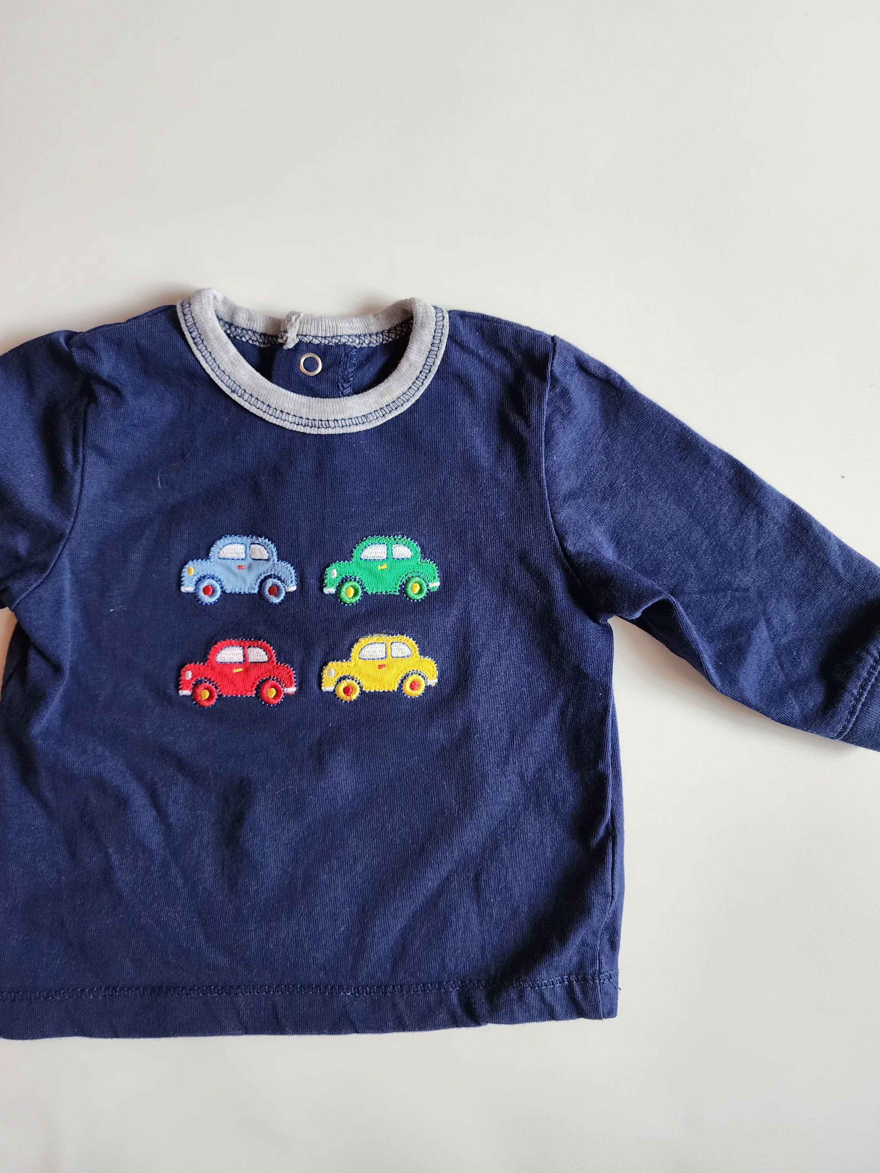 T-shirt manches longues Little Me – 6 mois – Très bon état