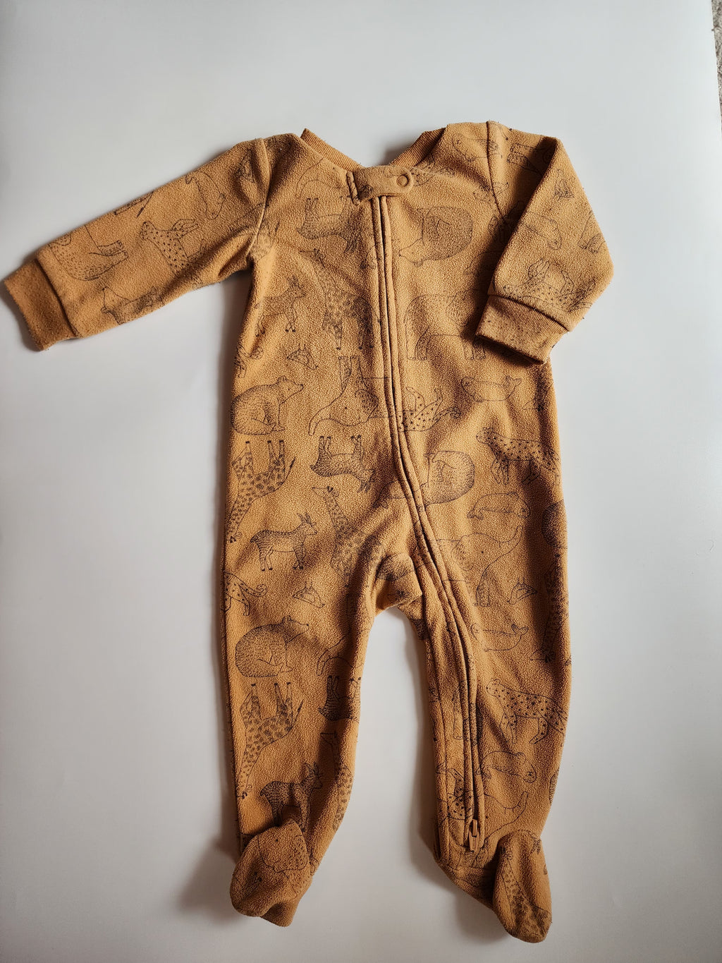 Lot 2 pyjamas polaire Carter's 6-9 mois – bon état
