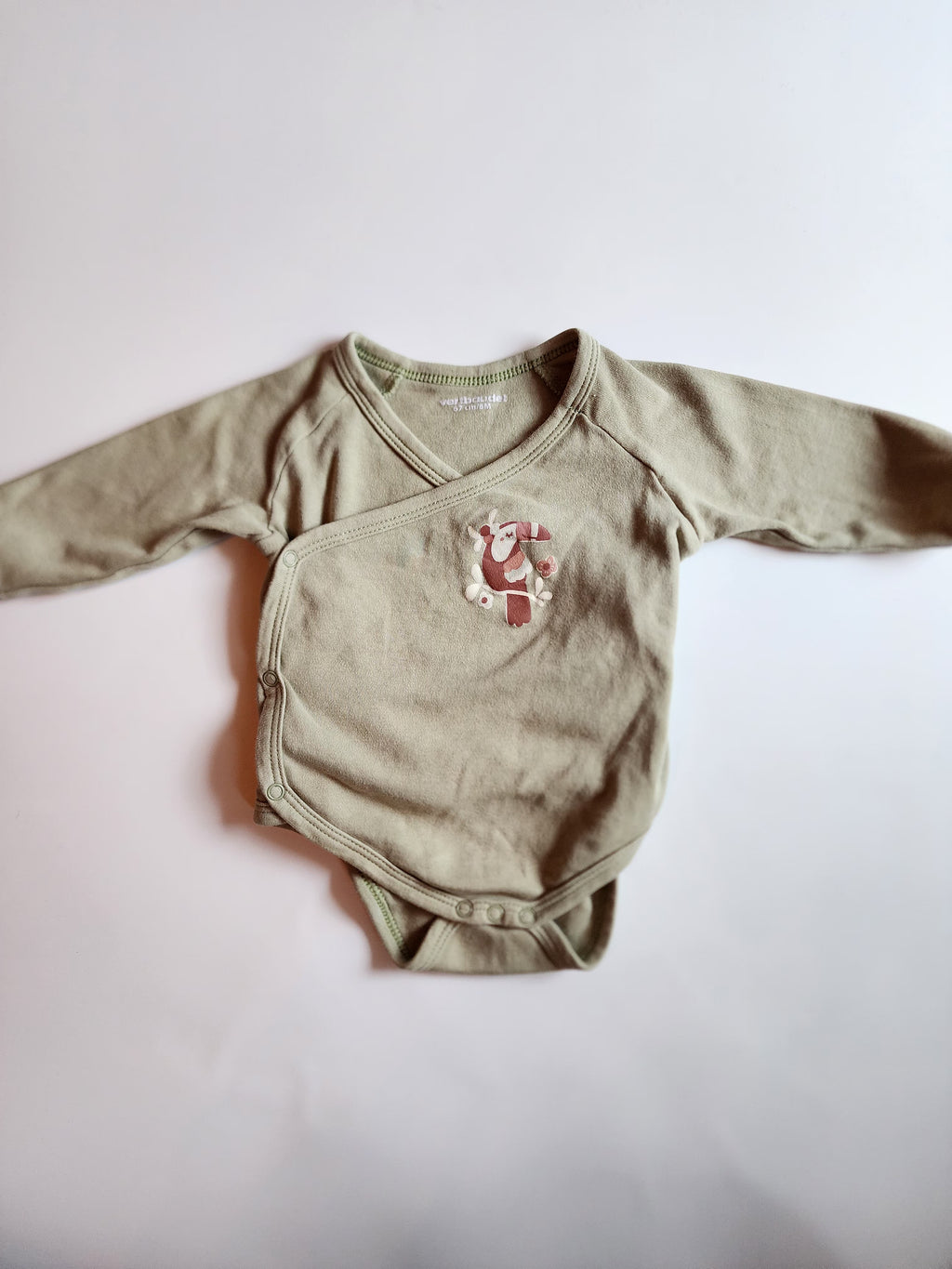 Body manches longues Vertbaudet – 6 mois – Très bon état